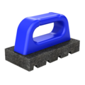 Bon Tool Rub Brick, Fluted 6" X 3" X 1", 60 Grit, Plastic Handle 12-280
